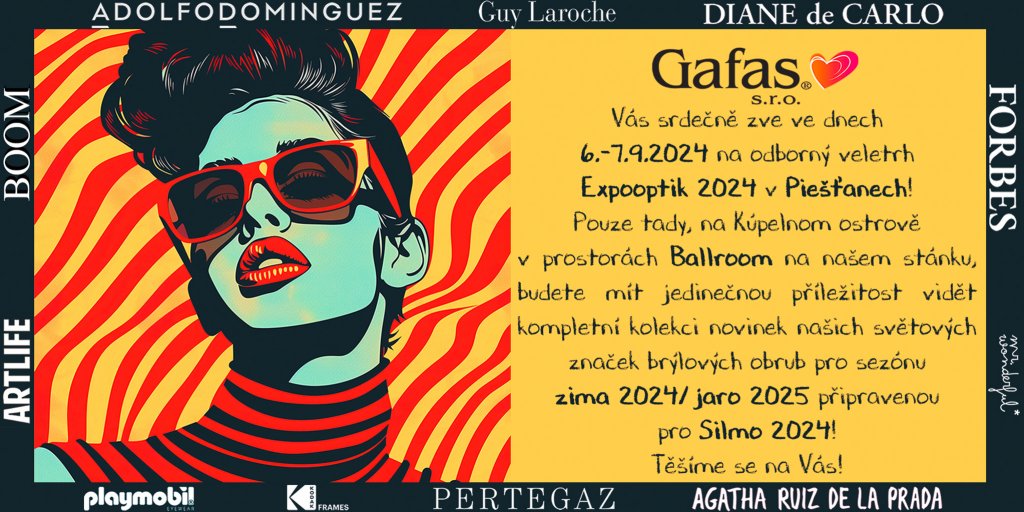 Invitation to the Expooptik 2024 trade fair