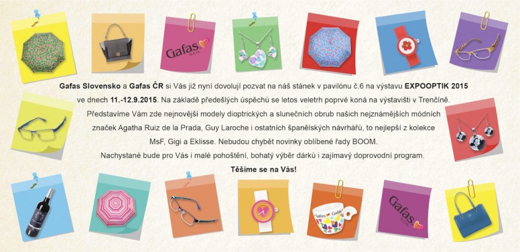 We invite you to Expooptik 2015 in Trenčín!