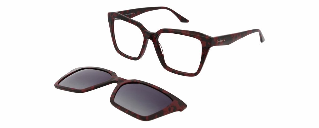 Guy Laroche GL 81064/563 — tmavě červená s černou